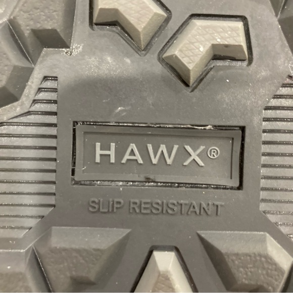 Hawx Men’s Black Work Gear Boots with Comp Toe and Durable Rubber Sole Size 11D - Picture 10 of 10